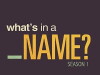 What's in a Name? (2011)