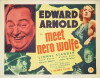 Meet Nero Wolfe (1936)