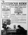 The Mysterious Rider (1921)