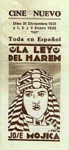 La ley del harem (1931)