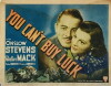 You Can't Buy Luck (1937)