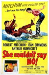 She Couldn't Say No (1952)
