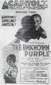 The Unknown Purple (1923)