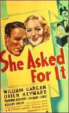She Asked for It (1937)