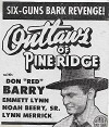 Outlaws of Pine Ridge (1942)