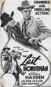 The Last Horseman (1944)