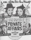 Private Affairs (1940)