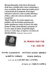 El mundo que fue y el que es (2011)