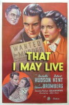 That I May Live (1937)