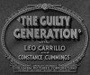 The Guilty Generation (1931)