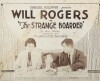 The Strange Boarder (1920)