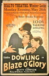 Blaze o' Glory (1929)