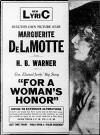 For a Woman's Honor (1919)