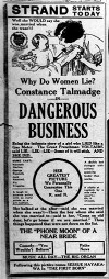 Dangerous Business (1920)
