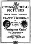 Pennington's Choice (1915)