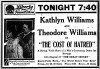 The Cost of Hatred (1917)