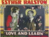 Love and Learn (1928)