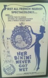 Her Bikini Never Got Wet (1962)