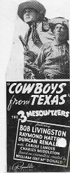 Cowboys from Texas (1939)