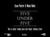 Five Under Five Project (2016)