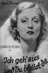 Ich geh' aus und Du bleibst da (1931)
