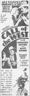 Call of the West (1930)
