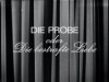Die Probe oder Die bestrafte Liebe (1963)