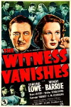 The Witness Vanishes (1939)