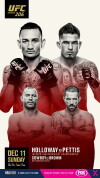 UFC 206: Holloway vs. Pettis (2016)
