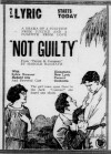 Not Guilty (1921)