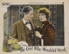 The Girl Who Wouldn't Work (1925)