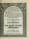 The Right of the Strongest (1924)