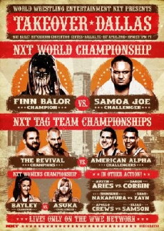 NXT TakeOver: Dallas (2016) - Stream Online