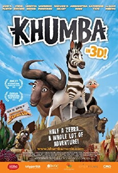 Khumba - Das Zebra ohne Streifen am Popo (2013) - Stream Online