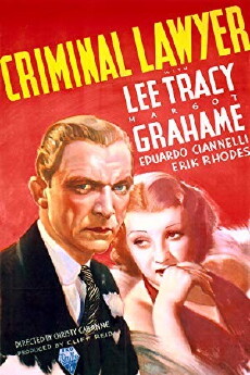 Criminal Lawyer (1937) - Stream Online