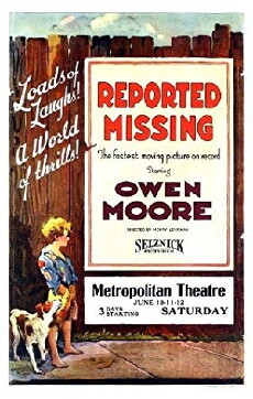 Reported Missing (1922) - Stream Online