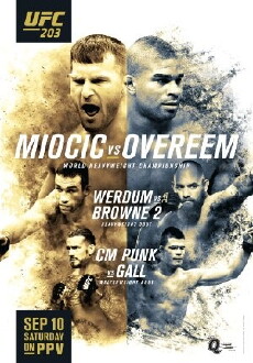 UFC 203: Miocic vs. Overeem (2016) - Stream Online