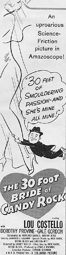 The 30 Foot Bride of Candy Rock (1959) - Stream Online