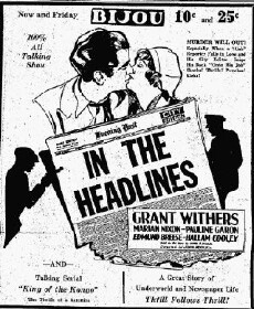 In the Headlines (1929) - Stream Online