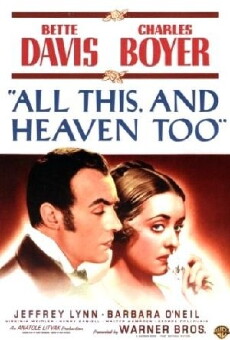 All This, and Heaven Too (1940) - Stream Online