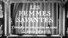 Les femmes savantes (1964) - Stream Online