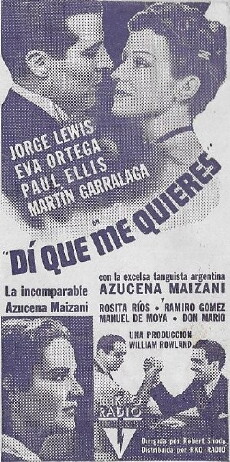Di que me quieres (1939) - Stream Online