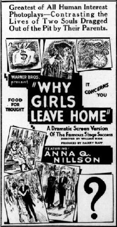 Why Girls Leave Home (1921) - Stream Online