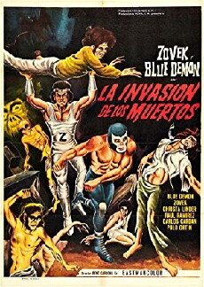 Blue Demon y Zovek en La invasión de los muertos (1973) - Stream Online