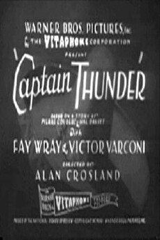 Captain Thunder (1930) - Stream Online