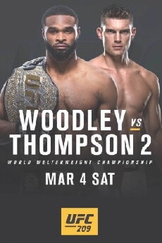 UFC 209: Woodley vs Thompson 2 (2017) - Stream Online