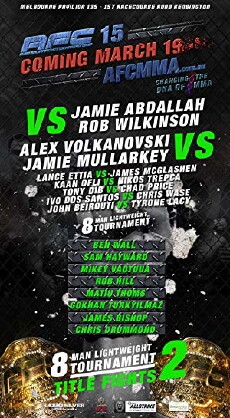 Australian Fighting Championship 15 (2016) - Stream Online