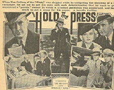 Hold the Press (1933) - Stream Online
