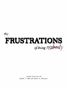 The Frustrations of Being Nobody (2018) - Stream Online