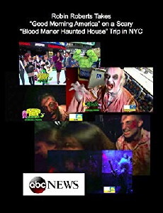 Robin Roberts Takes: ABC's Good Morning America on Scary Blood Manor Haunted House - Trip in NYC (2015) - Stream Online